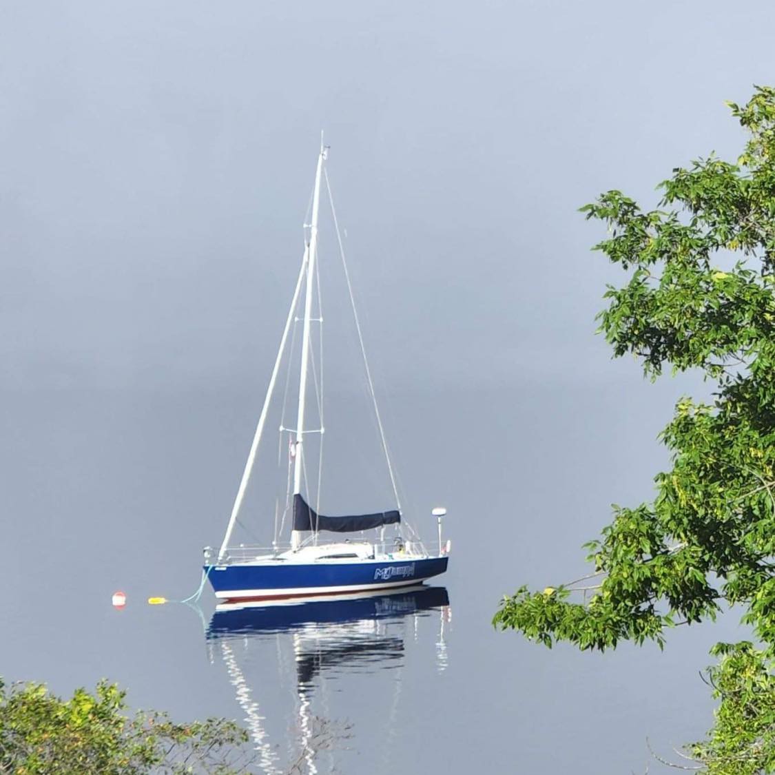 Mr Jumpa at her mooring