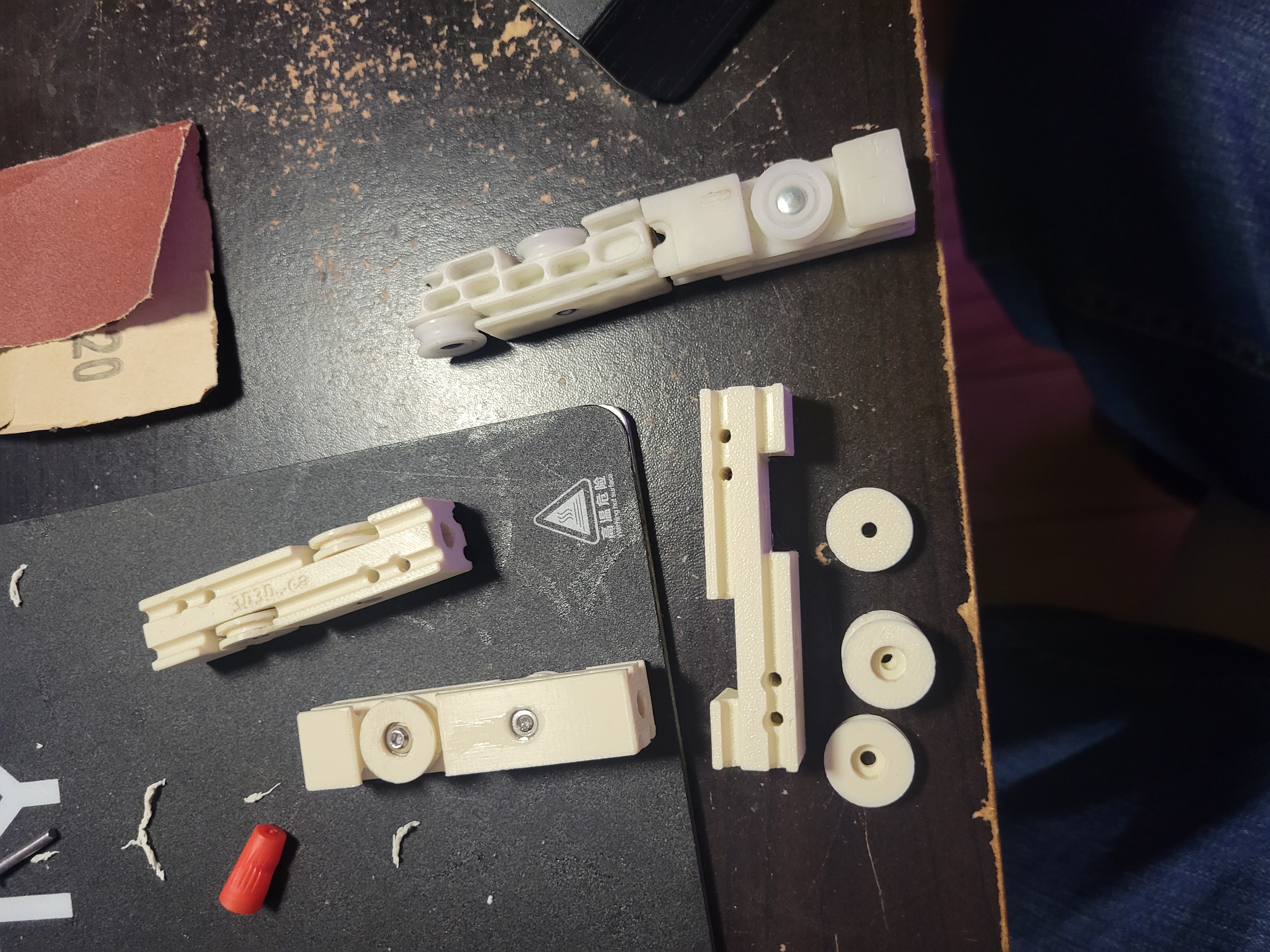 Mast Track Car & Sheave Set